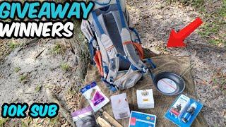 10k Subscriber GIVEAWAY WINNERS