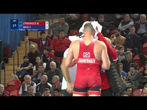 Qual. FS - 88 kg: M. JORBENADZE (GEO) v. Z. MRAZ (HUN)