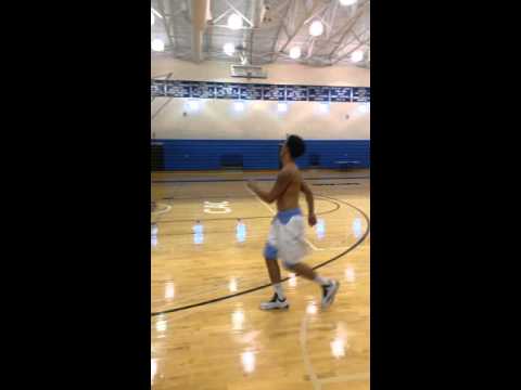 D'Ondre "DJ" Stockman shooting drill (12 Oct 2015)