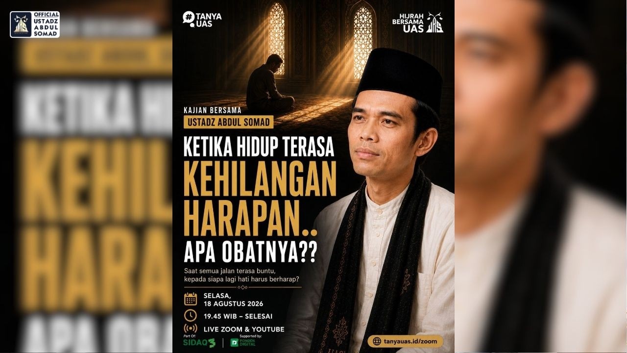LIVE | Sampai kapan keadaan ini akan berubah? | Hijrah Bareng UAS | Ustadz Abdul Somad