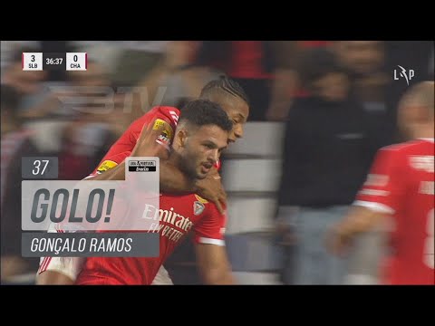 Goal | Golo Gonçalo Ramos: Benfica (3)-0 Desp. Chaves (Liga 22/23 #11)