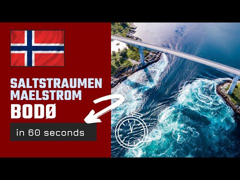 Incredible Saltstraumen Maelstrom, Bodø - Norway in 60 Seconds