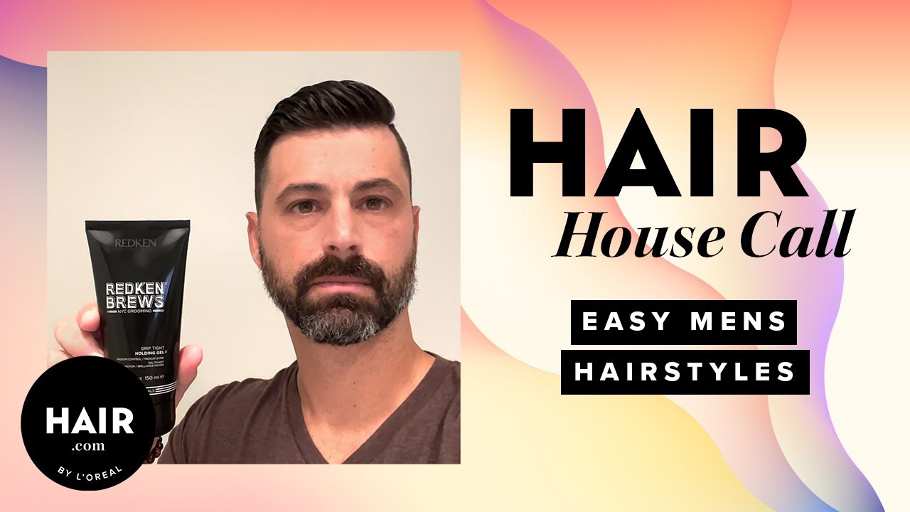 Redken Brews before and after men's hair styling