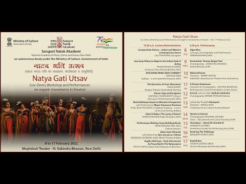 Watch Live | Day-05 | Natya Gati Utsav - Lec-Dem, Workshop, and Performances
