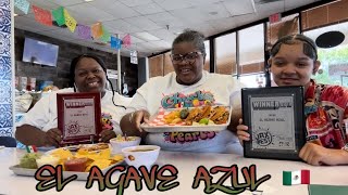 EL AGAVE AZUL MEXICAN RESTAURANT REVIEW 🇲🇽 W/ @MzLouisianaHousewife & Maddie #THEREVIEWQUEEN