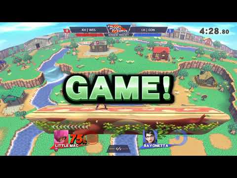 KH | Wes (Little Mac) vs GRV | Eon (Bayonetta/Fox) - Winners Bracket (FPF54)