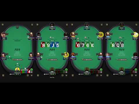 POKER OMAHA PLO6 BLINDS 0.50/1