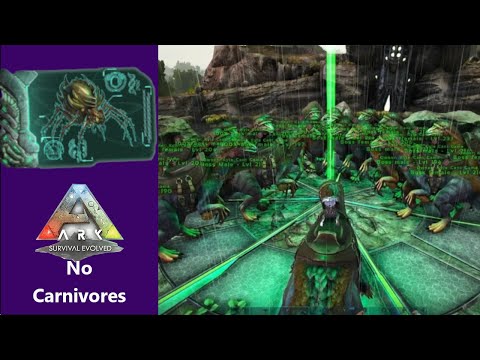 Theri BOSS Army Vs The Gamma Broodmother! Ark No Carnivores: The Island Ep 26