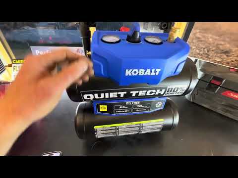 Craftsman vs. Kobalt Air Compressor Decibel Test