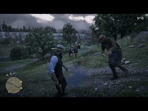 Arthur Encounters Del Lobos In The Early Game? - Red Dead Redemption 2