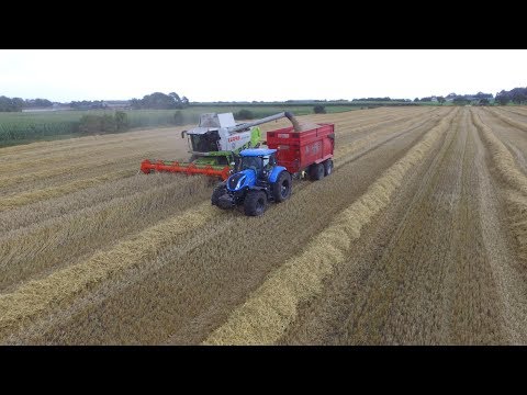 PEP Westre Landtechnik in der Getreide Ernte 2019
