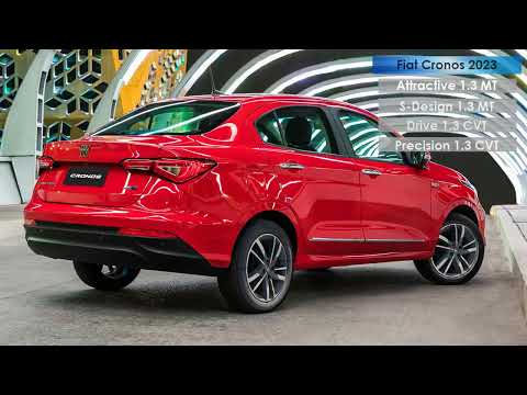 Nuevo Fiat Cronos 2023 | Todos los cambios de diseño, mecánicos, versiones y equipamiento.