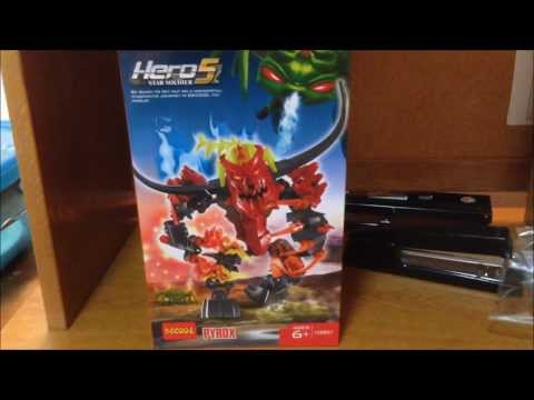 Decool Pyrox (Hero Factory Brain Attack Knockoff)