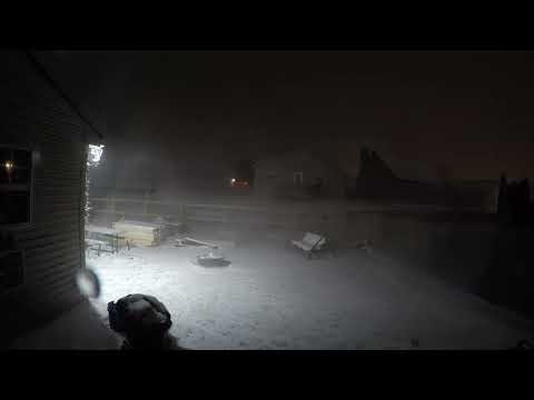 12-22-2022 "Polar vortex" time lapse.