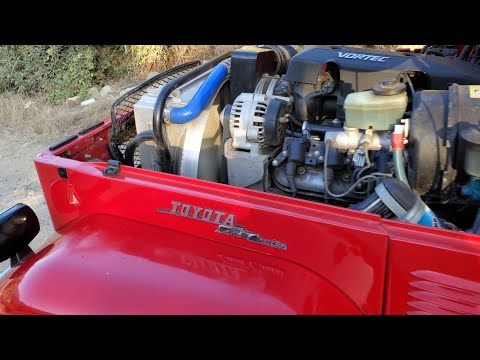 FJ45 V8 LS1 engine with 400hp ++ 🚧4K