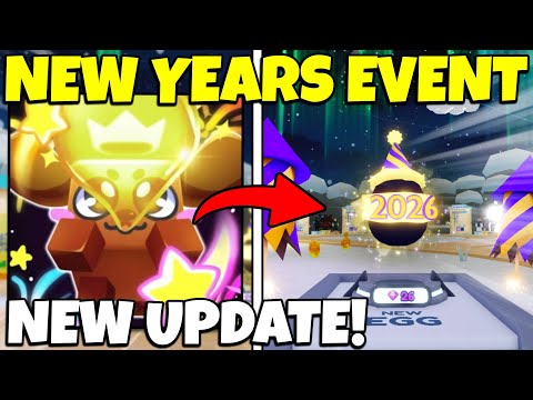 THE NEW YEARS UPDATE IS HERE IN BUBBLE GUM SIMULATOR INFINITY! | BGSI