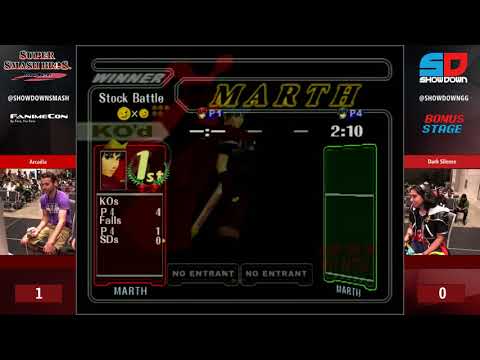 FanimeCon Bonus Stage: Melee - Winners Round 2: Arcadia (Marth) vs Dark Silence (Marth)