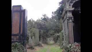 waldeck - waiting - HQ - with lyrics + pics from zentralfriedhof (vienna central cemetery)