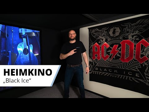 Home cinema "Black Ice" - planned and installed by HEIMKINORAUM