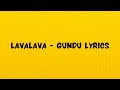 Lava Lava Gundu Lyrics Video
