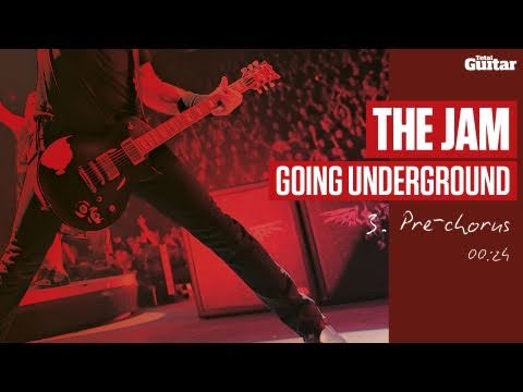 Guitar Lesson: The Jam 'Going Underground' -- Part Three -- Pre-Chorus (TG217)