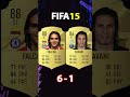 FALCAO VS CAVANI FIFA COMPARISON #shorts #football #fifa10 #fifa23