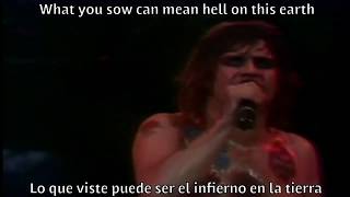 Ozzy Osbourne - suicide solution subtitulado español (Lyrics)