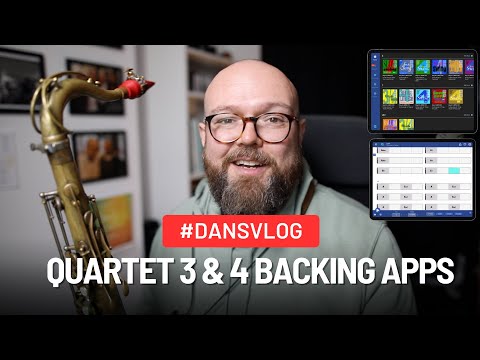 Real Jazz Backing Tracks on iPad? Quartet 3&4 App Review