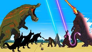 Download lagu Team Godzilla's Atomic Breath vs Team Evil Joe's Dragon Element Breath: Who Will Win? [#2] mp3