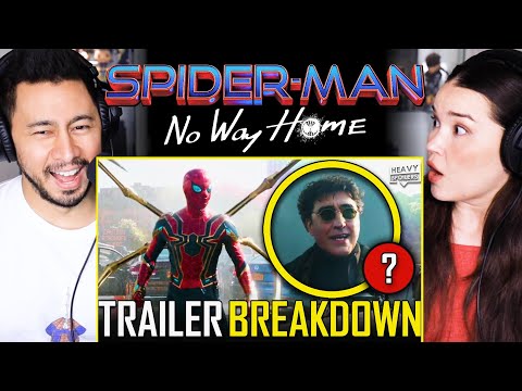 SPIDER-MAN: NO WAY HOME Teaser Breakdown | Easter Eggs & Things You Missed! | Reaction