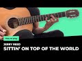 Jerry Reed - Sittin' on Top of the World tutorial lesson | How to play