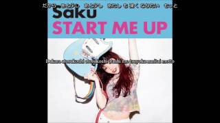 [Kan/Rom/EngSub]Saku - Start me Up - Lyrics