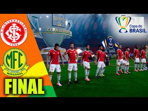 FINAL COPA DO BRASIL! INTERNACIONAL X MIRASSOL! DECISÃO! PES 2026 - GOGOSZ PATCH! MASTER LEAGUE EP11