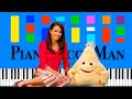 The Good Night Show Brusha Brusha Song Slow Easy Medium Piano 4K Tutorial
