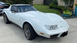How to replace a Corvette C3 alternator tutorial/ attempting to start the car bloopers