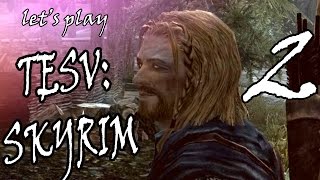 РАЛОФ - ГЕЙ?! let's play SKYRIM (The Elder Scrolls V) Part 2