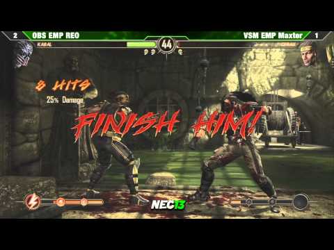 OBS EMP REO vs VSM EMP Maxter - NEC13 MK9 Grand Finals