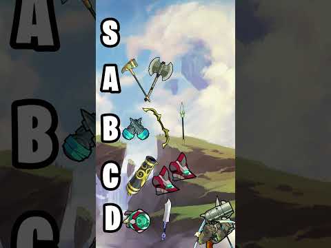 Какое оружие номер 1 в Brawlhalla?