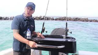 Fiberglass Bait Board - Elite Black by Haines Hunter