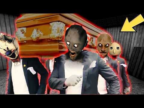 Granny vs Baldi vs Slendrina vs IceScream vs MrMeat Siren Head Piggy - funny animation compilation 7