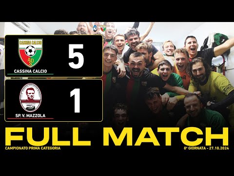 Cassina Calcio - Sporting Valentino Mazzola 5-1 | Full Match | Prima Categoria 2024/25
