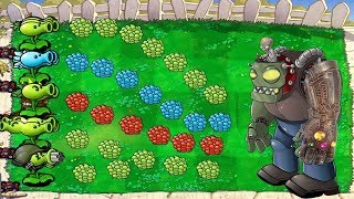 Plants vs Zombies Hack - All Peashooter vs Zombot!