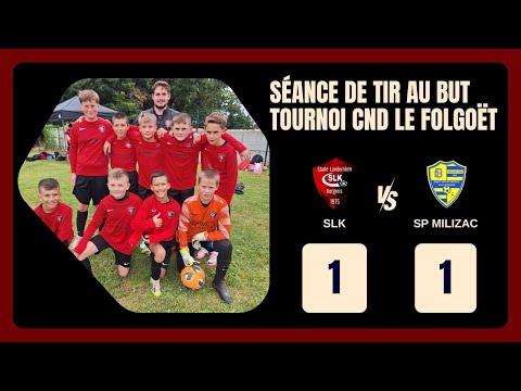 Séance de tir au but - SLK U13 - Saint-Pierre Milizac / Tournoi CND Le Folgoët