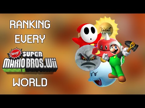 Ranking Every World in Newer Super Mario Bros. Wii