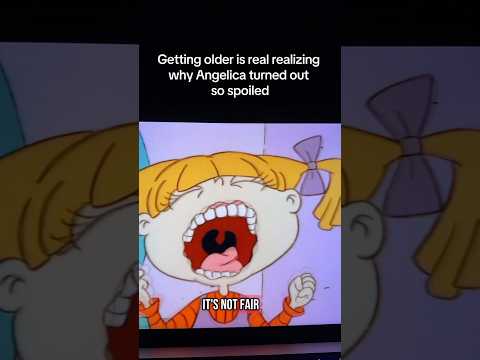 Constant pampering and lack of attention #nickelodeon #rugrats #sad #sadcartoon #asheleyspam