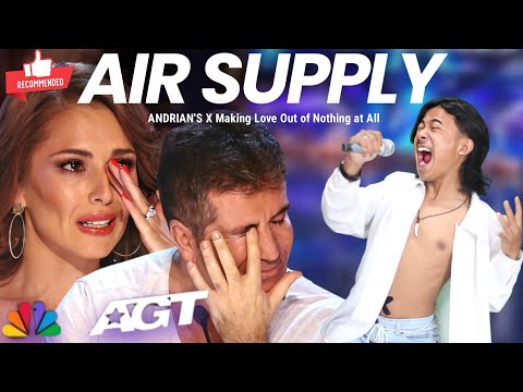 A Very Extraordinary Voice in the world | Makes Simon Cowell Cry With the Song Air Supply | AGT 2023
