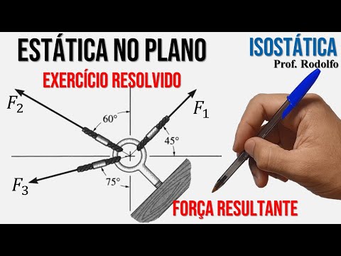ISOSTÁTICA #06 | Forças Resultantes | Exercício 02