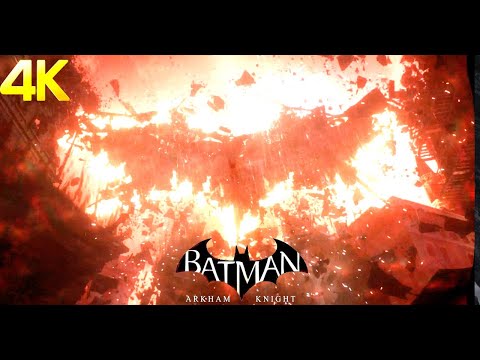 Batman Arkham Knight Ending 4K - Knightfall Protocol 100% Ending (#BatmanArkhamKnight Ending)