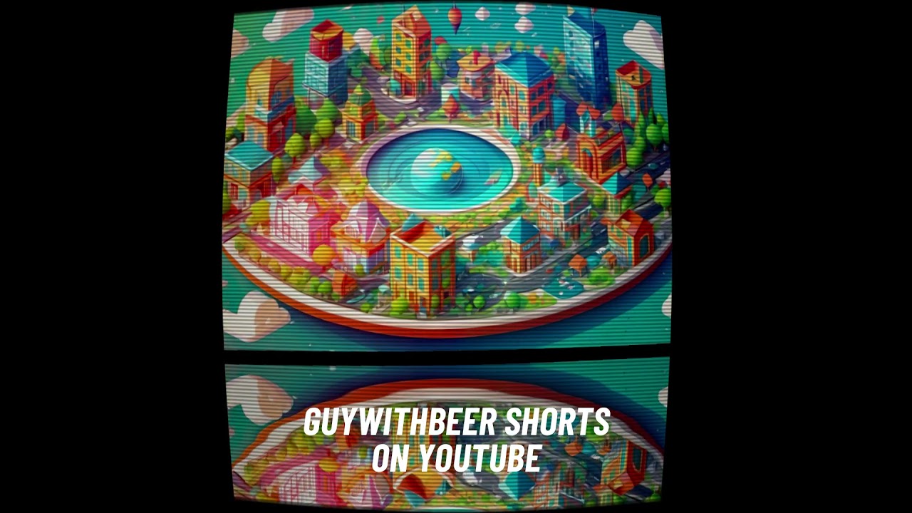 CITY ISOMETRIC VIEW WALLPAPER #city #wallpaper #aiart