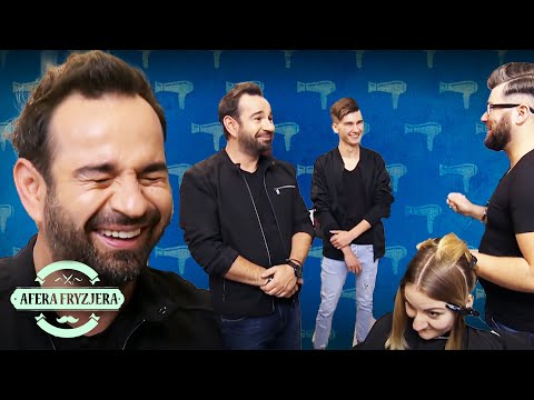 Fryzjer do pomocnika: "Natargaj folii" 😅 Maniewski nie wytrzymał! | Afera fryzjera